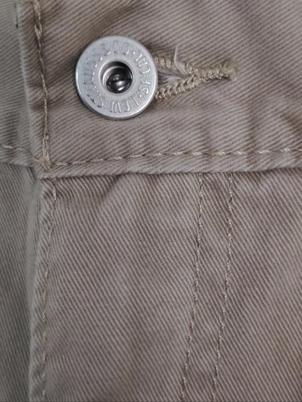 Levi's‎ Tan Denim Jeans Sz 38